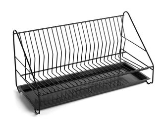 JEDNODUCHÝ SUŠÁK NA NÁDOBÍ 50 S PODŠÁLKEM ČERNÝ -MET