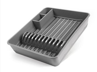 SUŠIČKA NÁDOBÍ CLASSIC II ŠEDÁ - BEN