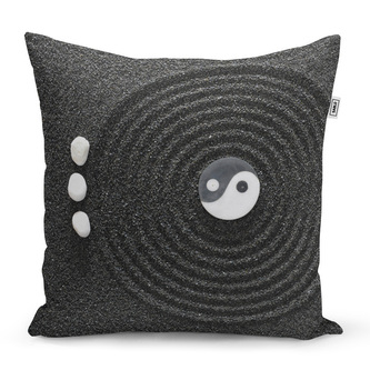 Polštář Jin a jang: 60x60 cm