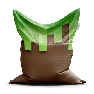 Sedací vak Green Blocks 2: 150x100 cm