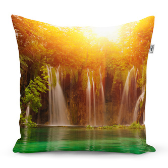 Polštář Vodopád: 40x40 cm