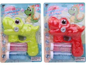 Bublifuk dinosaurus na baterie, 20 cm