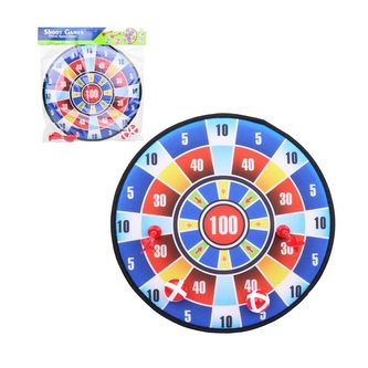 Terč se šipkami a míčky