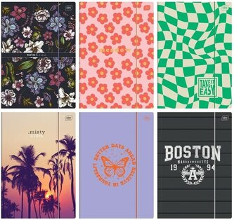 Teczka z gumką A4+ mix (10szt)