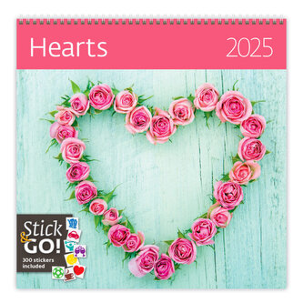 Kalendář Hearts