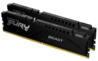 KINGSTON DIMM DDR5 32GB (Kit of 2) 6800MT/s CL34 ECC FURY Beast EXPO Černá