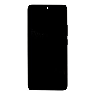 LCD Display + Dotyková Deska + Přední Kryt pro Xiaomi Redmi Note 13 Pro+ 5G Midnight Black