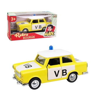 Kovový policejní VB Trabant RETRO