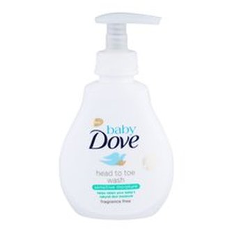 Dove Mycí gel pro děti na tělo i vlásky baby (Head To Toe Wash Sensitive Moisture) Mycí gel pro děti na tělo i vlásky baby (Head To Toe Wash Sensitive Moisture) - Objem 50 ml child