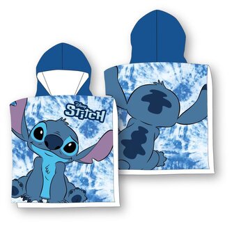 FARO Pončo Lilo and Stitch blue micro  Polyester - mikrovlákno, 50/100