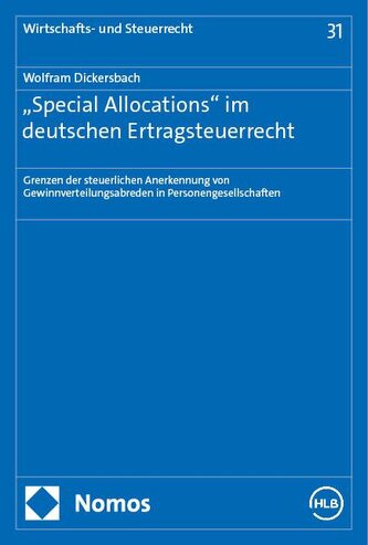 "Special Allocations" im deutschen Ertragsteuerrecht