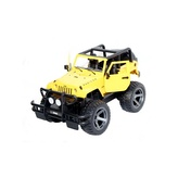 Siva RC Jeep Wrangler 1:14 žlutá, dálkově otevírané dveře