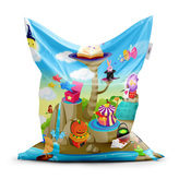 Sedací vak Pohádkový svět: 150x100 cm