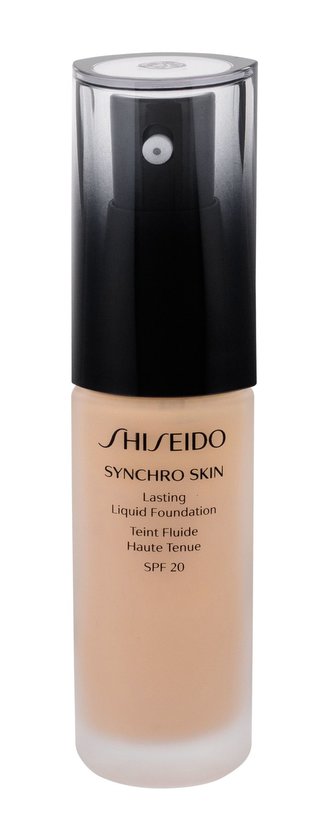 Shiseido Rozjasňující liftingový make-up Synchro Skin SPF 20 (Lasting Liquid Foundation) 30 ml Odstín Rose 3 woman