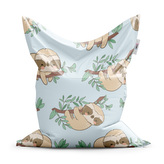 Sedací vak Lenochodi na větvi: 150x100 cm