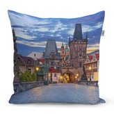 Polštář Karlův most: 40x40 cm