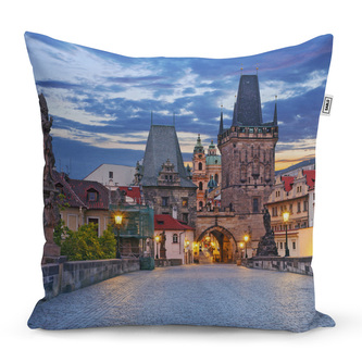 Polštář Karlův most: 40x40 cm
