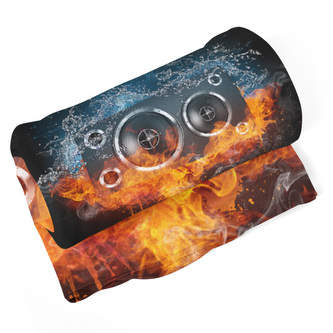 Deka Ohnivý reproduktor: 190x140 cm