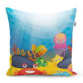 Polštář Podmořský svět: 50x50 cm