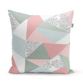 Polštář Obrazce v něžných barvách: 40x40 cm