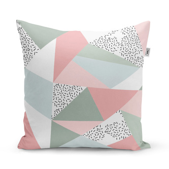 Polštář Obrazce v něžných barvách: 40x40 cm