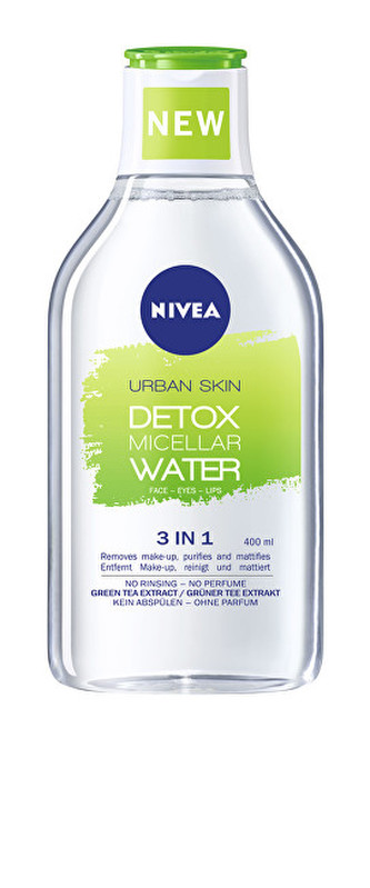 Nivea Micelární voda se zmatňujícím efektem Urban Detox (Micellar Water) 400 ml woman