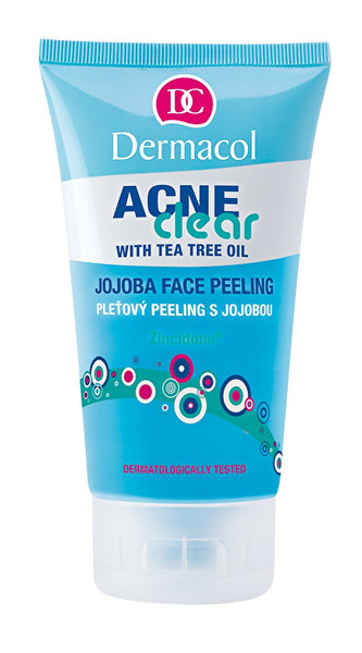 Dermacol Pleťový peeling s jojobou Acneclear (Face Peeling) 150 ml woman