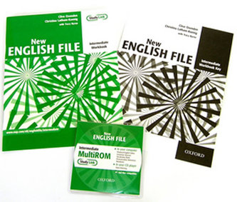 New English file intermediate Workbook key + CD-ROM pack