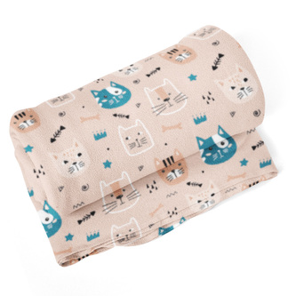 Deka Barevné kočičky: 150x120 cm