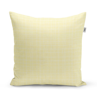 Polštář Žluté pletivo: 40x40 cm