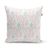 Polštář Růžové a modré lístky: 50x50 cm