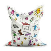 Sedací vak Malování 2: 150x100 cm