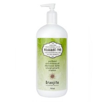 Oranjito Masážní mléko s Aloe Vera (Massage Pro) 750 ml unisex