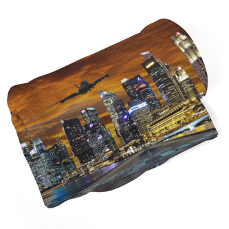 Deka Letadlo nad mrakodrapy: 190x140 cm