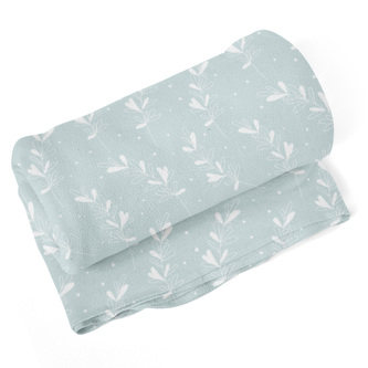 Deka Bílé lístky: 190x140 cm