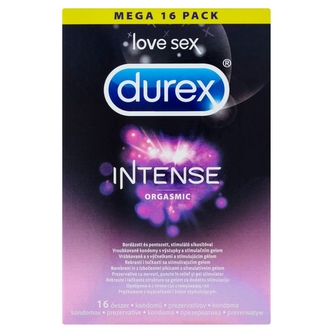 Durex Kondomy Intense Orgasmic Varianta 16 ks unisex