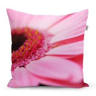 Polštář Růžová gerbera: 50x50 cm