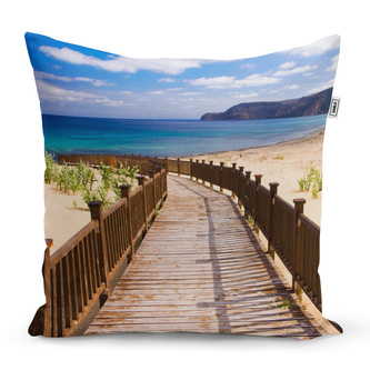 Polštář Chodníček na pláž: 50x50 cm