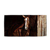Ručník Kůň ve stáji: 50x100 cm
