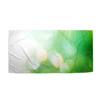 Ručník Zelená abstrakce: 70x140 cm