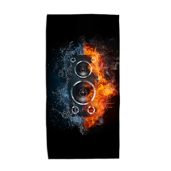 Ručník Ohnivý reproduktor: 70x140 cm