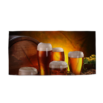 Ručník Krýgly s pivem: 30x50 cm