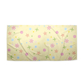 Ručník Hvězdy, květy a puntíky: 30x50 cm