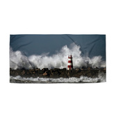 Ručník Maják ve vlnách: 70x140 cm