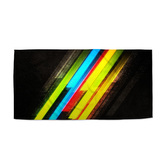 Ručník Pruhová abstrakce: 50x100 cm