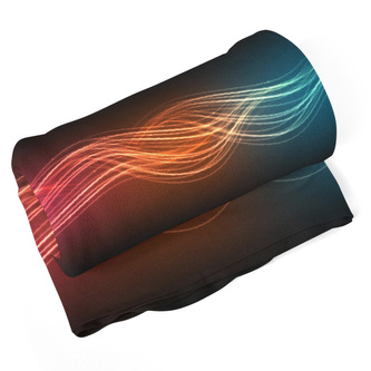 Deka Abstrakce strip: 190x140 cm