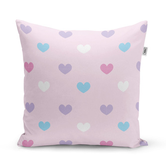 Polštář Srdce vedle srdce: 50x50 cm