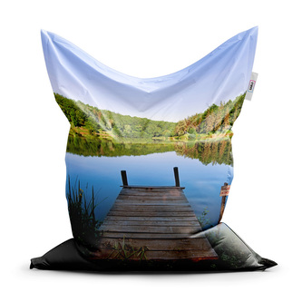 Sedací vak Molo na jezeře: 150x100 cm