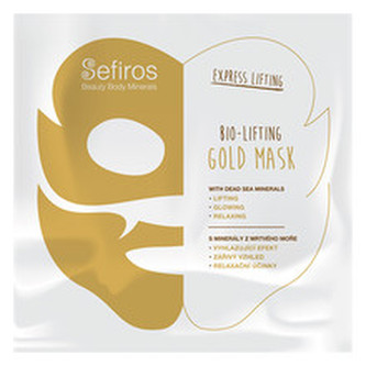 Sefiros Pleťová maska s minerály z Mrtvého moře Gold Mask 20 ml woman
