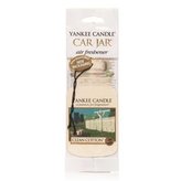 YANKEE CANDLE Clean Cotton vůně do auta visačka papírová